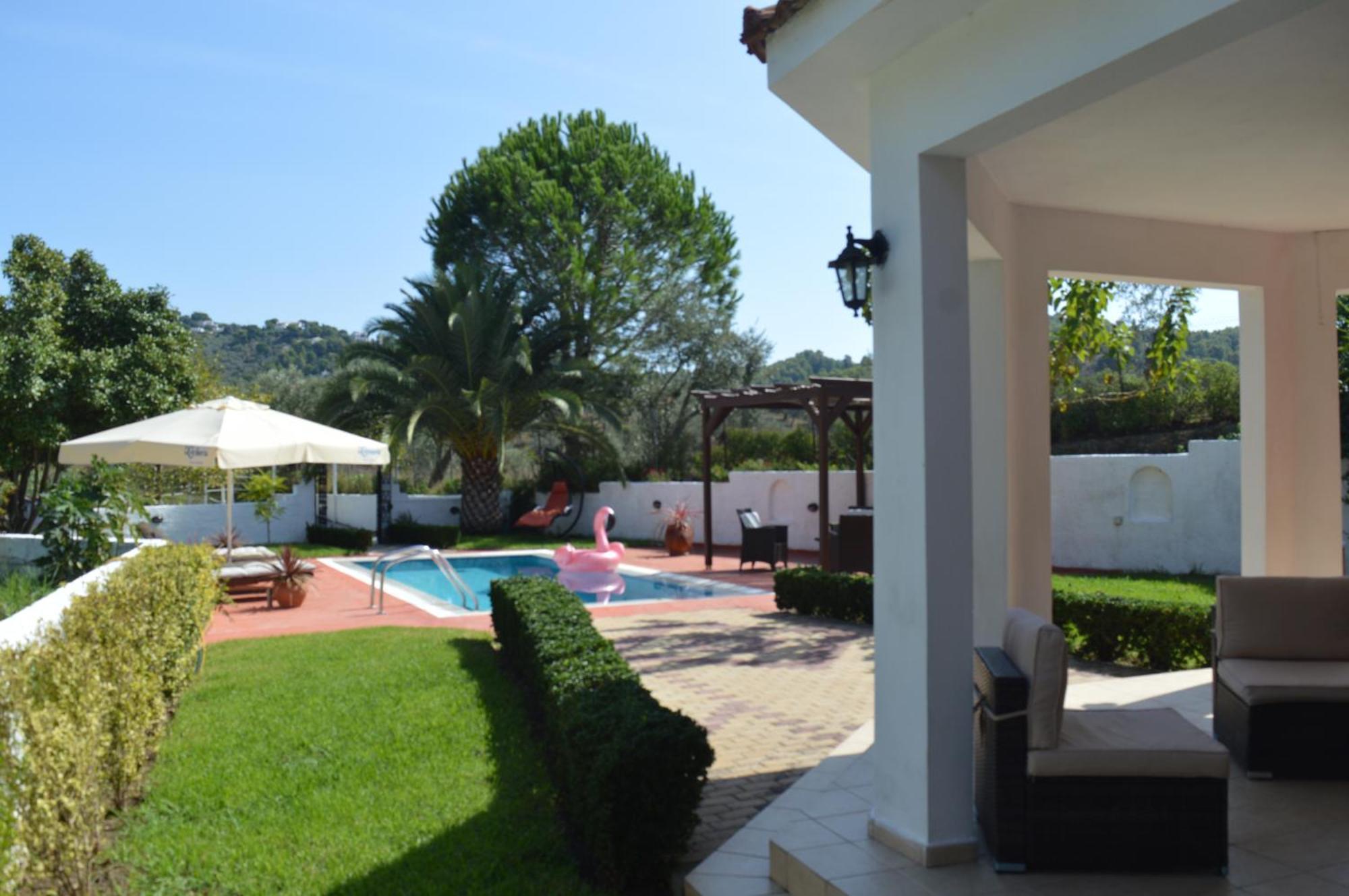 Villa Platanias Agia Paraskevi  Ngoại thất bức ảnh